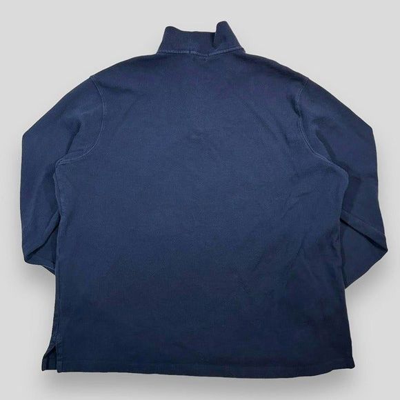 Polo Ralph Lauren Estate Rib Quarter Zip Mock Neck Pull Over Mens XXL - Picture 2 of 6